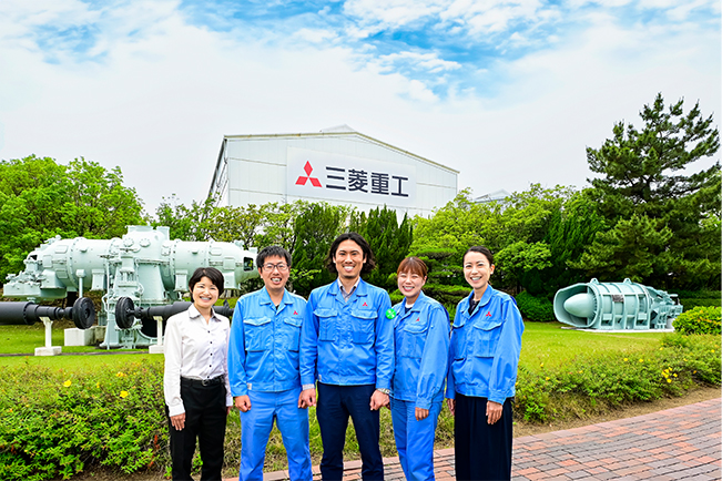 拠点訪問 三菱重工 メインビジュアル
