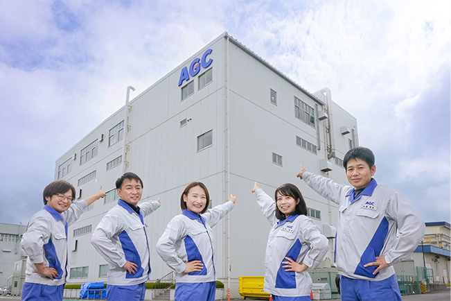 拠点訪問 AGCエレクトロニクス メインビジュアル