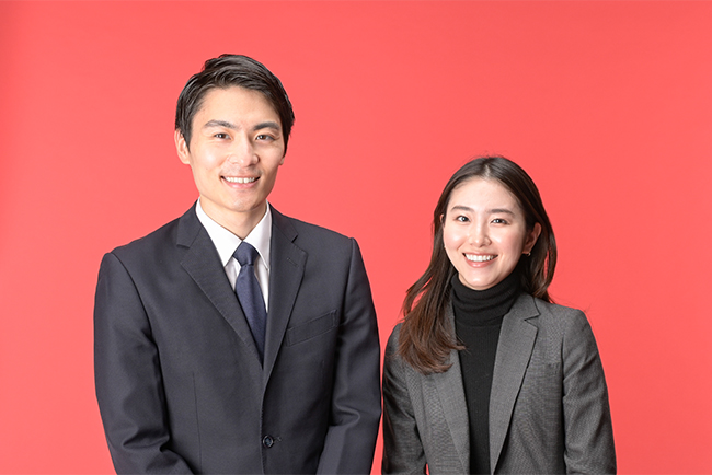 若手社員登場 メインビジュアル マンスリーみつびし
