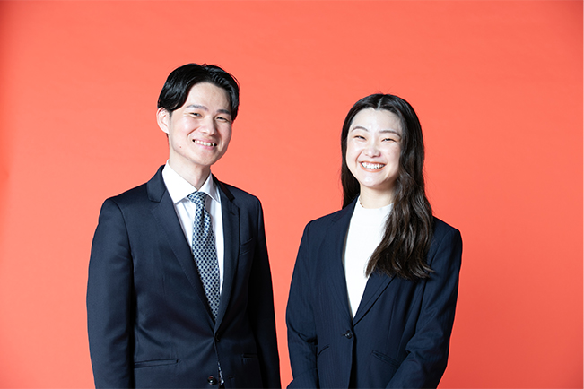 若手社員登場 メインビジュアル マンスリーみつびし
