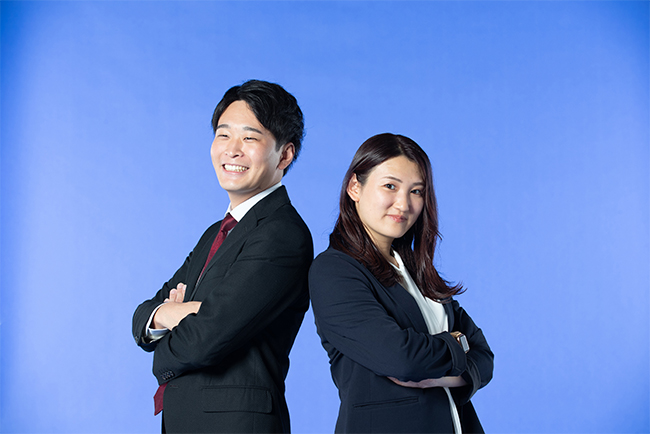 若手社員登場 メインビジュアル マンスリーみつびし