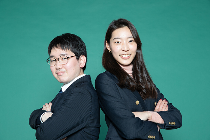 若手社員登場 メインビジュアル マンスリーみつびし