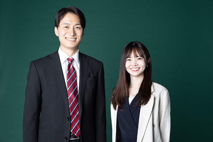 若手社員登場 メインビジュアル マンスリーみつびし